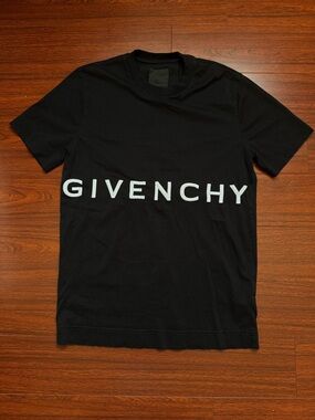 Givenchy Black and White Logo T-Shirt